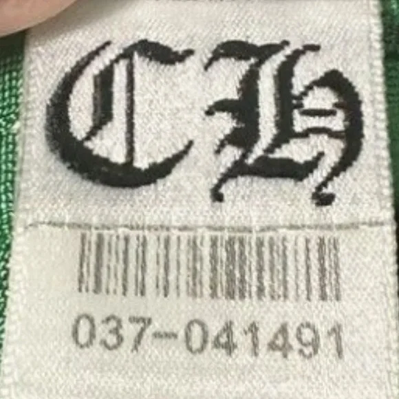 Chrome Hearts Green Mesh Football Jersey